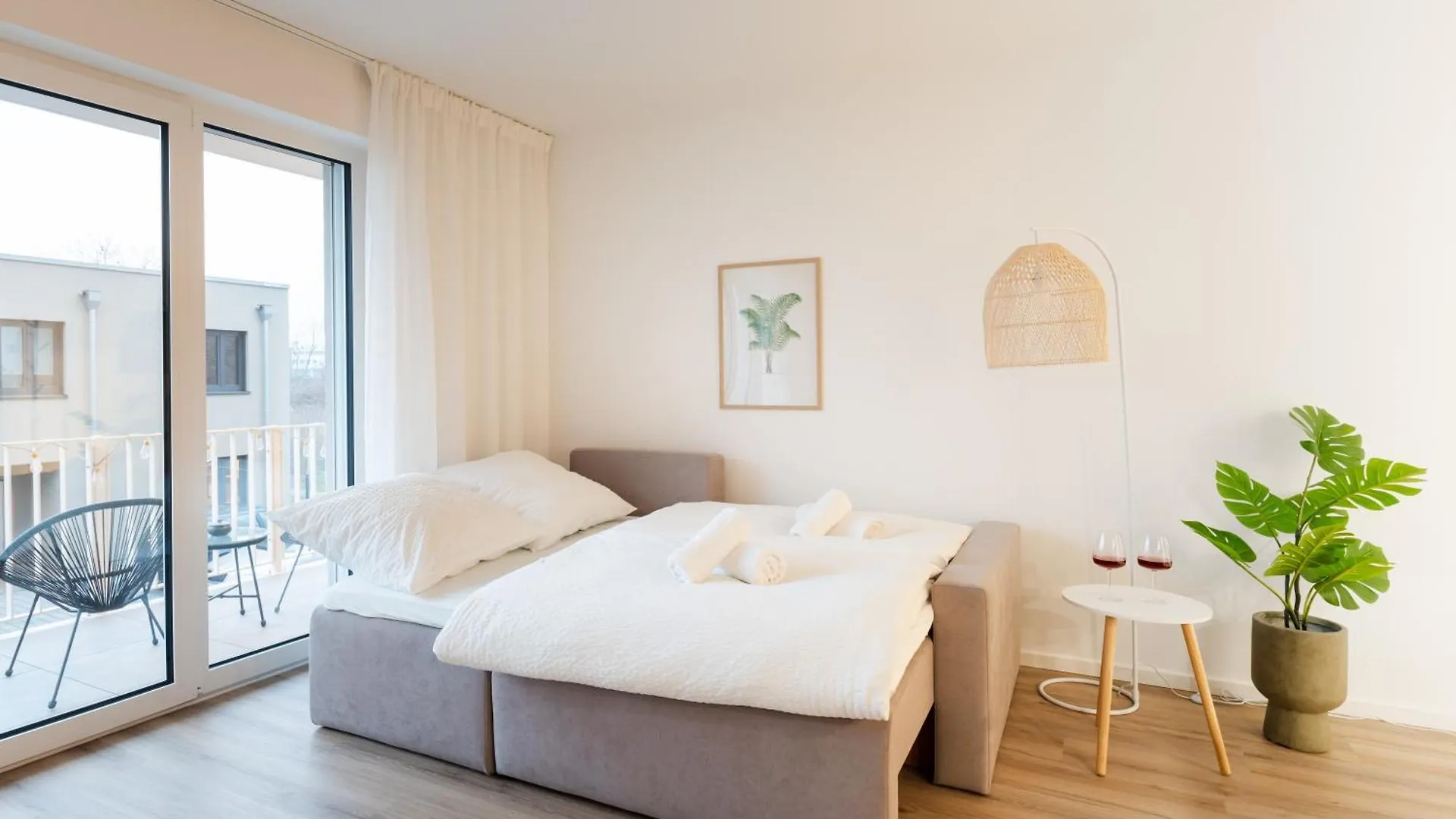 Apartment Premium-Apartment Mit Balkon - Perfekt Fuer Familien, Gruppen Und Geschaeftsreisende - Zaya Stays Leipzig